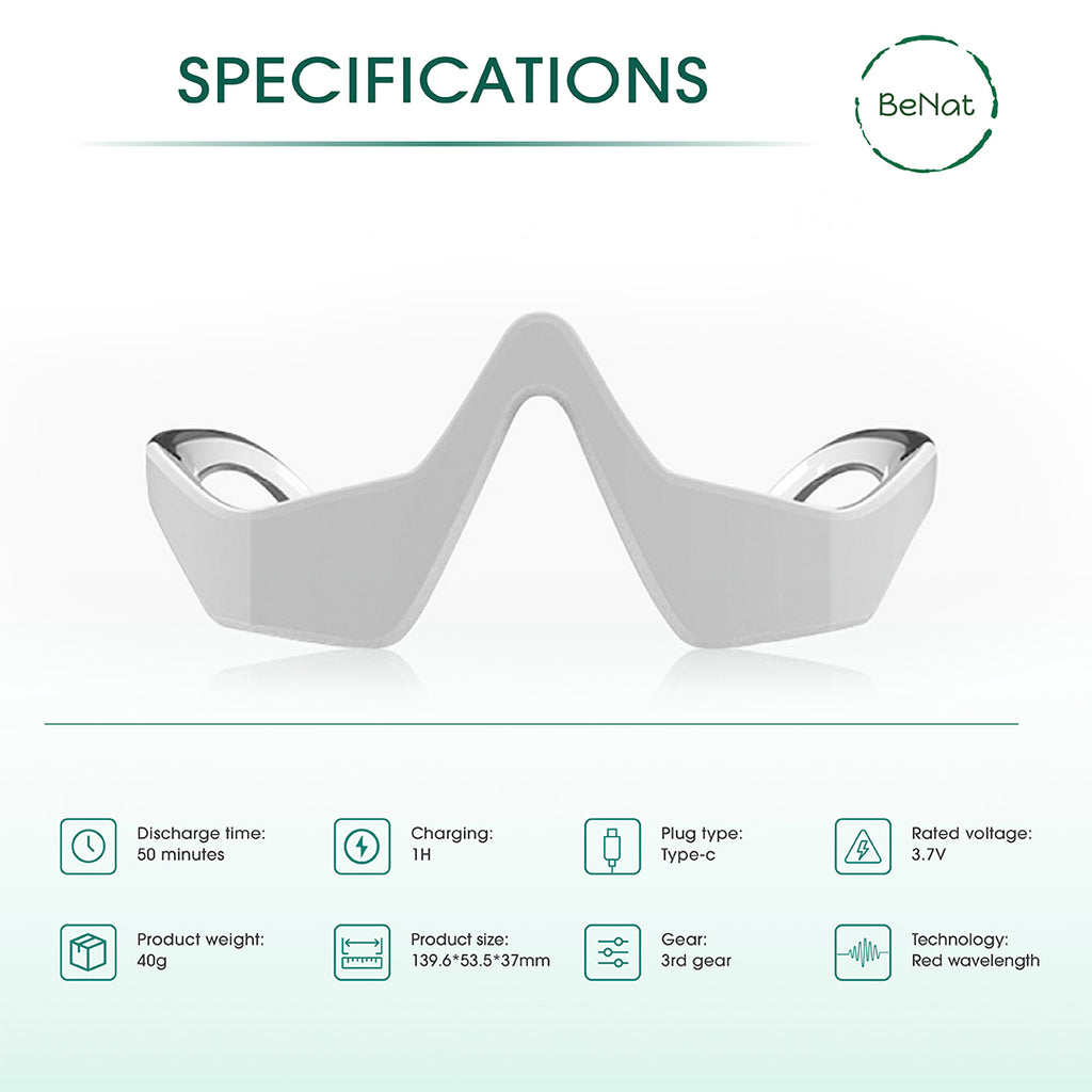 Red Light Therapy Glasses